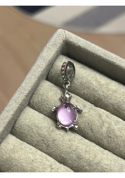 Mor Kaplumbağa Charm Asafaccessory