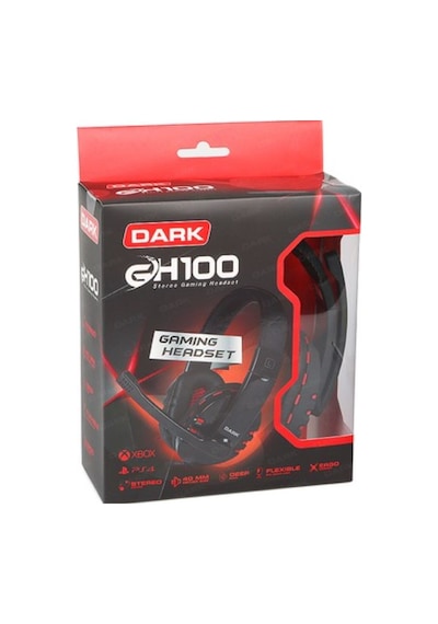 Dark GH100 Stereo Mikrofonlu Kulak Üstü Oyuncu Kulaklığı