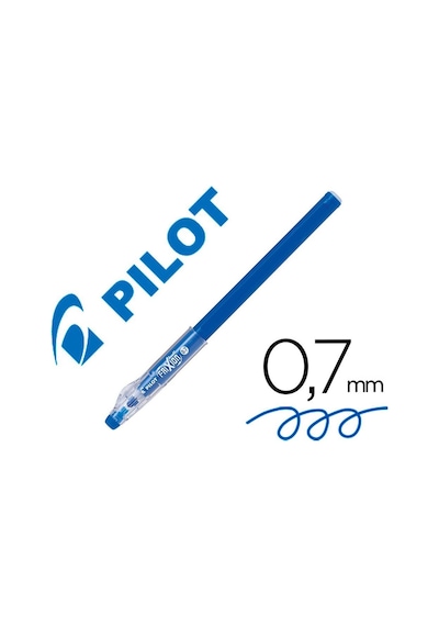 Pilot Frixion Ball Stick Roller Silinebilir Jel Kalem 0.7 mm Mavi F14-L 12 Adet