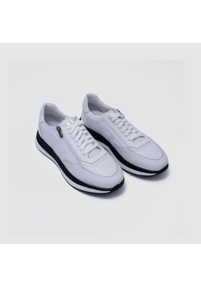 Togo Erkek Beyaz Açma Hakiki Deri Spor Sneaker Ayakkabı Tg052286 001 - Beyaz Togo Erkek Beyaz Açma Hakiki Deri Spor Sneaker Ayakkabı Tg052286 001 - Beyaz