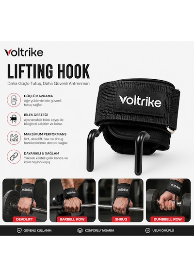 Voltrike Ağırlık Kaldırma Kancası Lifting Hook