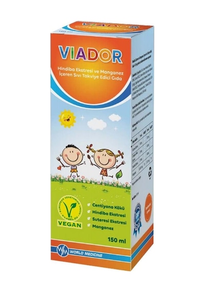 Viador Hindiba Eki Ve Manganez İçeren Takviye Edici Gıda 150 ML