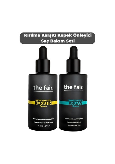 the fair. Kırılma Karşıtı Kepek Önleyici Saç Bakım Seti