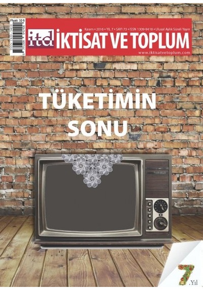 İktisat Ve Toplum Dergisi Sayı   73
