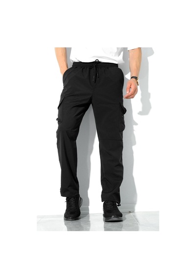 Oksit Luigi Slim Fit Kort Paraşüt Kargo Cepli Outdoor Erkek Eşofman Alt Çok Renkli