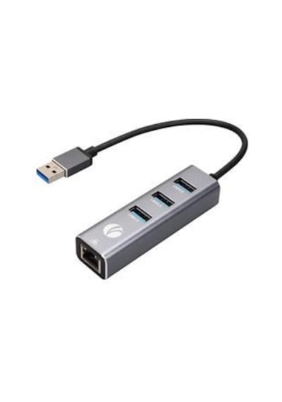 Vcom Dh312b Usb 3.0 To Usb3.0-3+rj45 Çoklayıcı