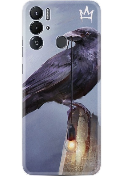 Tecno Pova Neo Kilif Silikon Desen King Crow 1670 557179402