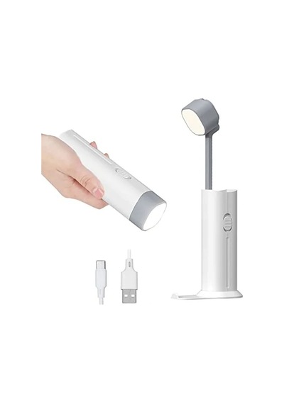 Usb Şarjlı Led Çalışma Lambası, 3 Parlaklık Kademesi İle Kullanım Kolaylığı .