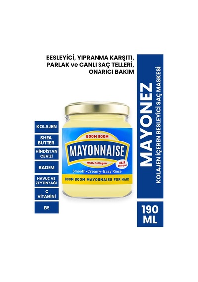 Procsın Mayonez Kolajen İçeren Besleyici Saç Maskesi 190 ML