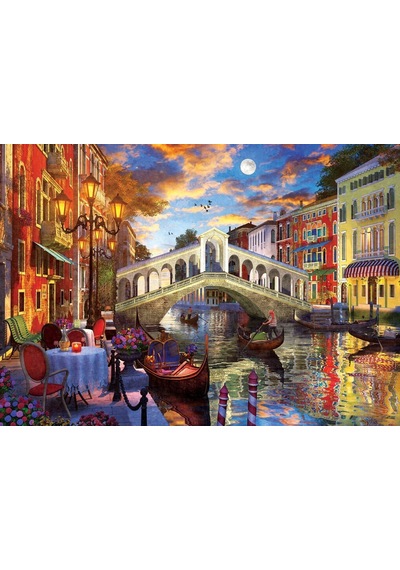 Art Puzzle Rialto Köprüsü. Venedik 1500 Parça Puzzle