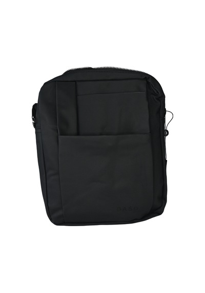 Dukidaso Duki Daso Unisex Siyah Fermuarlı Çok Cepli Çapraz Omuz Çantası Summer T8185 Siyah