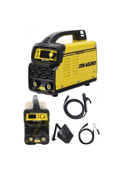 Dragro DRG-200kynk Mma Sarı 200 Amper Profesyonel Dijital Göstergeli Invertör Kaynak Makinesi Dragro DRG-200kynk Mma Sarı 200 Amper Profesyonel Dijital Göstergeli Invertör Kaynak Makinesi