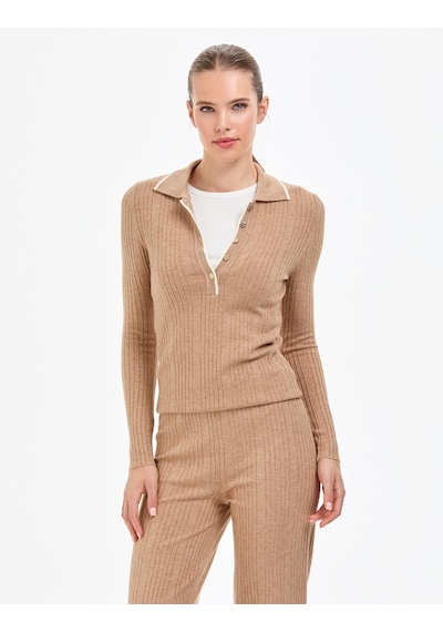 Pierre Cardin Kadın Bej Kazak /triko 50310971-vr011 Bej
