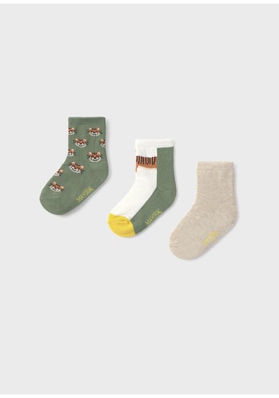Mayoral Erkek Bebek Soket Çorap Set 3lü Yeşil