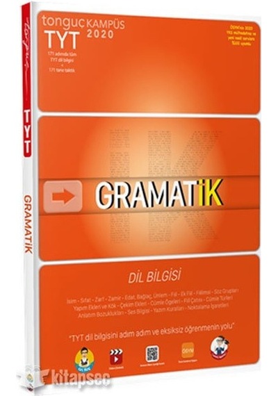 Tonguç Tyt 2020 Gramatik Dil Bilgisi