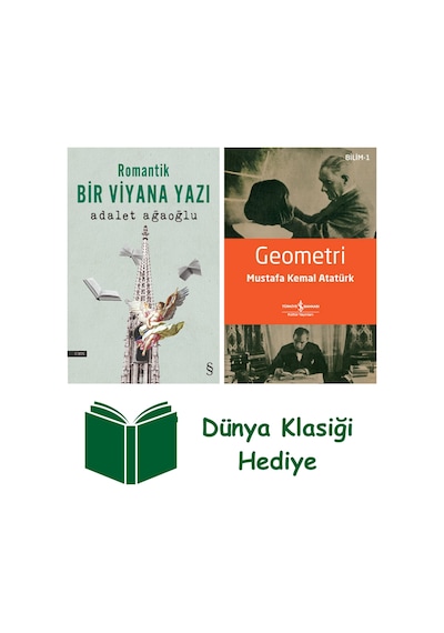 Romantik Bir Viyana Yazı + Geometri + Dünya Klasiği Hediye