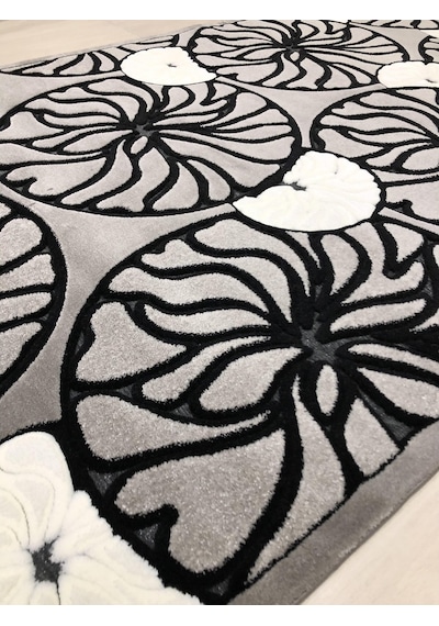 Kaşmir Halı Jade 165X250 Z 002-02 Gri Beyaz 4 M2 Halı !