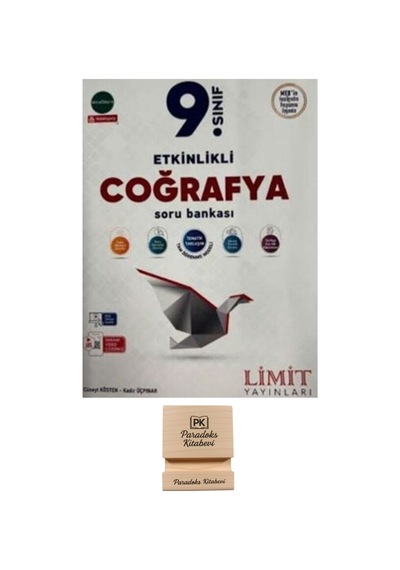 Limit 9. Sınıf Coğrafya Maarif Soru Bankası Ve Telefon Standı