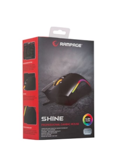 Everest Rampage Shine SMX-R15 RGB Oyuncu Mouse