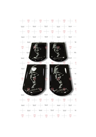 4'Lü Kemal Atatürk Damla Sticker