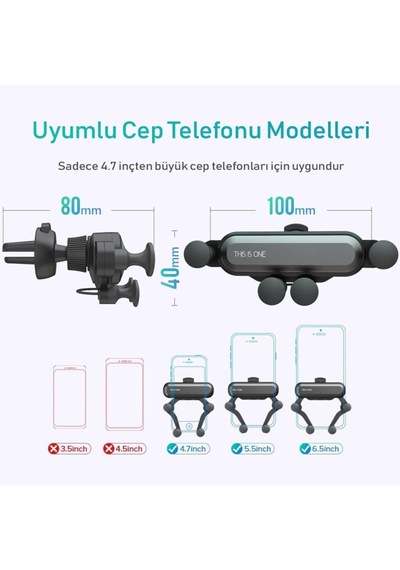 Space Çok Yönlü Telefon Tutacağı / Syte165