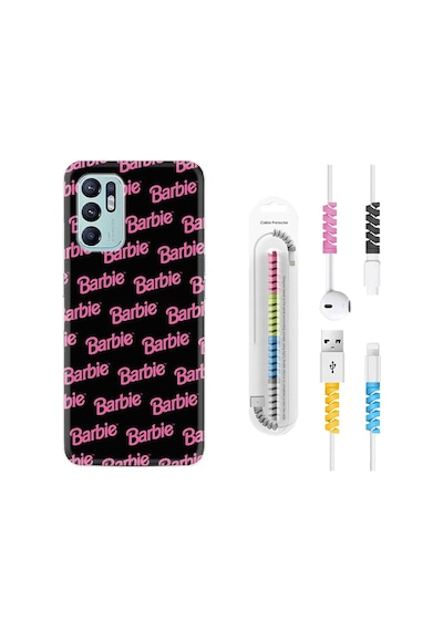 Oppo Reno6 Kılıf Kablo Koruyuculu Barbie 1404