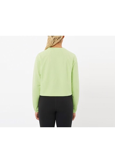 Salomon Motomesh Crewneck W Kadın Günlük Sweatshirt Lc2846700 Yeşil