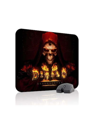 Diablo Kaymaz Dikişli Kauçuk Oyuncu Mousepad V5 - 48x40 Xl Gaming Mouse Pad Fare Altlığı