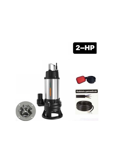 Taifu 2 Hp 220v Parçalayıcılı Bıçaklı Foseptik Pis Su Pompası