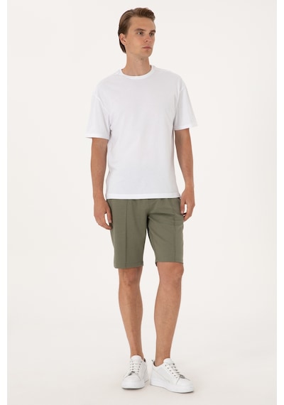 U.s. Polo Assn. Erkek Koyu Haki Şort Örme 50305925-vr111 Koyu Haki