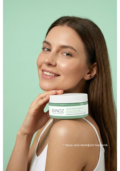 Sinoz Nemlendirici Arındırıcı ve Aydınlatıcı Glow Vücut Peelingi %5 Glikolik Asit 200 G