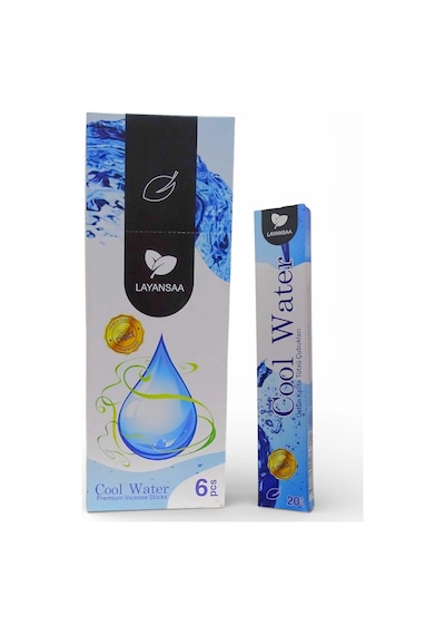 Layansaa Cool Water Tütsüsü 20 Li Doğal Çubuk Tütsü