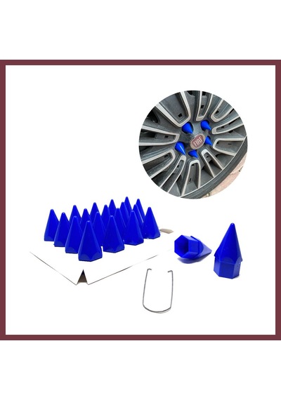 Storeşahin Sivri Mermi Bijon Kapağı Sökme Aparatlı Mavi 17mm Shn0720