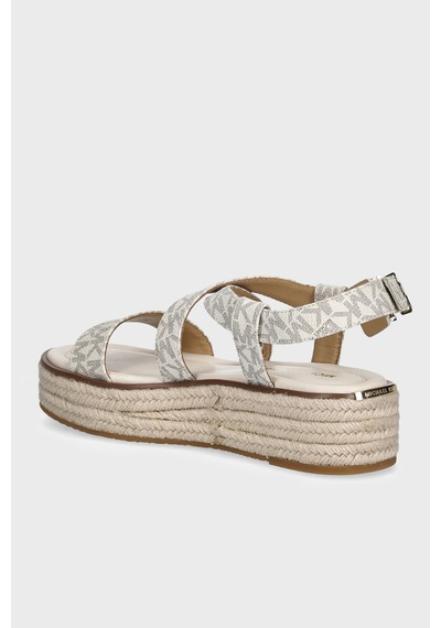 Michael Kors Bayan Sandalet 40s5lyfs1b 150 Ekru