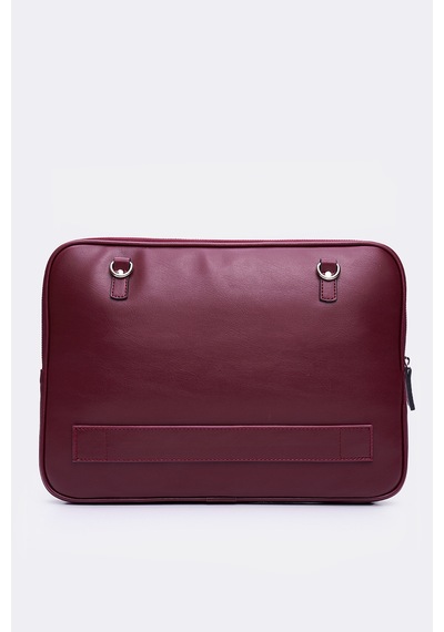 Mussen Macbook Neo Air Pro 13.3" & 14" Inç Laptop Çantası Bordo Nova