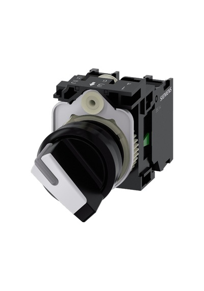 Siemens 3su1150-2bf60-1ma0 - 22mm Metal Kalıcı Mandal Butonu 0-1 1no+1nc