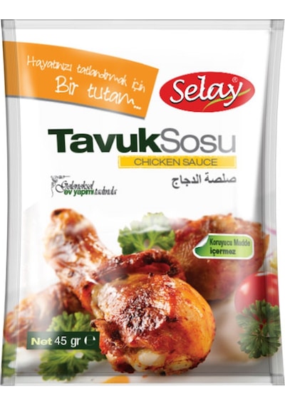 Selay Tavuk Sosu 20 x 45 G