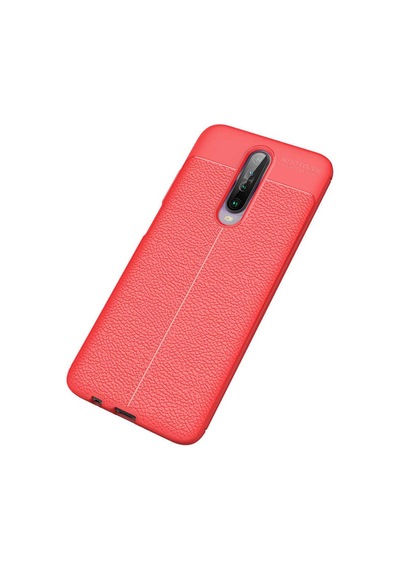 Xiaomi Poco X2 Kılıf Zore Niss Silikon Kapak Kırmızı