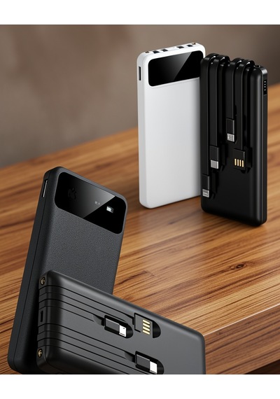 20.000 Mah 4 Çıkışlı Hızlı Şarjlı Powerbank Xxuucz20000powerbank-1 Çok Renkli