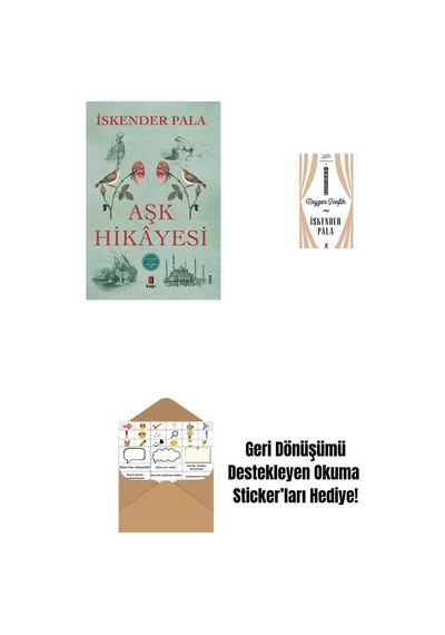 Aşk Hikâyesi + Neyzen Tevfik Ciltli + Okuma Sticker'ları
