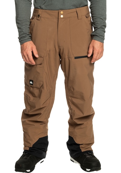 Quiksilver Quıksılver Utılıty Pt Erkek Snowboard Pantolonu Kahve Kahve Kahverengi