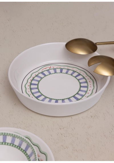 The Mia Spring Salata Kasesi Mavi 23x6 Cm Renkli