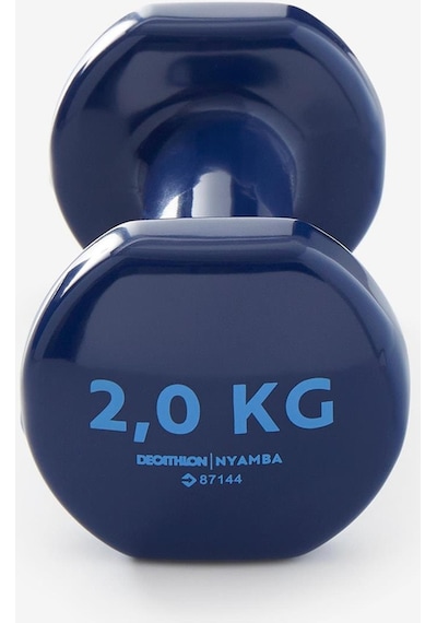Decathlon Domyos Dambıl - 2 X 2 Kg - Fitness Hafif Antrenman / Pilates Lacivert