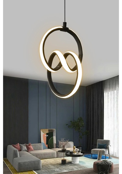 Modern Sarkıt İmza Led Avize 3 Renkli