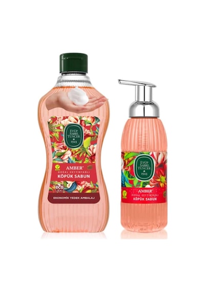 Eyüp Sabri Tuncer 1,5 Lt+500 Ml Amber Doğal Zeytinyağlı Köpük Sabun Kdo Diğer