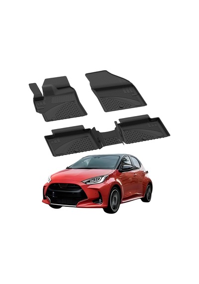 Toyota Yaris 2020-2024 İle Uyumlu 4.5d Araç Paspası Araç Özel Havuzlu Oto Paspası
