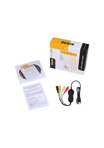 Ezcap 158 Macintosh İmac Macbook Windows 10 Uyumlu Usb 2.0 Analog Video Capture