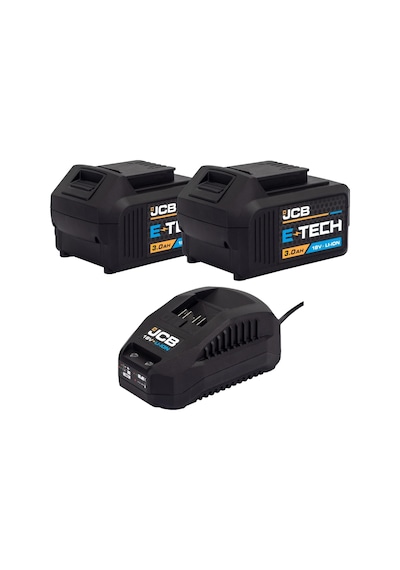 Jcb 18 V 3.0 Ah Lithium-ion Batarya Ve Şarj Cihazı Seti