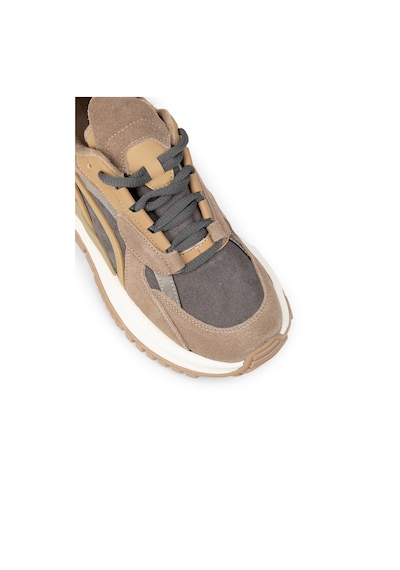 Deery Kadın Hakiki Süet Vizon Renk Sneaker Ayakkabı - 25331zvznc01 Vizon