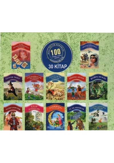 Hikayeler Serisi 30'lu Kitap Seti - Takım- Parıltı Yayınları